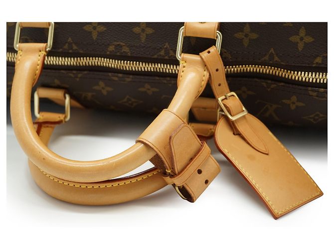 Louis Vuitton Monogram Keepall 50 Marrone - vista 9