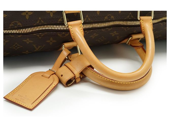 Louis Vuitton Monogram Keepall 50 Marrone - vista 10