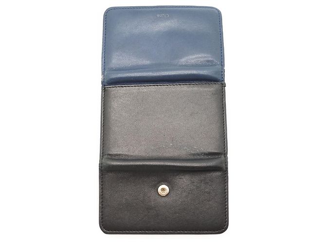 Chloé Bicolor 6-row Key Case Black Navy blue - view 7