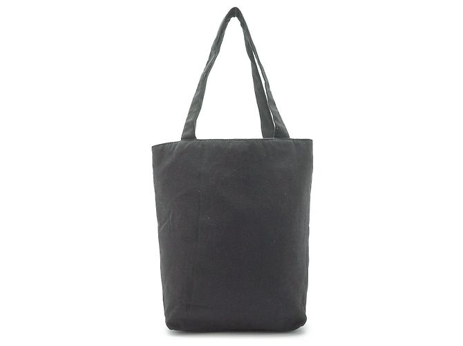 Yves Saint Laurent Parfums Bow Tote aus schwarzem Stoff Pink - Ansicht 2