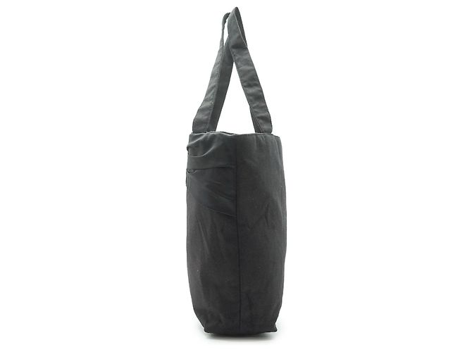 Yves Saint Laurent Parfums Bow Tote aus schwarzem Stoff Pink - Ansicht 3