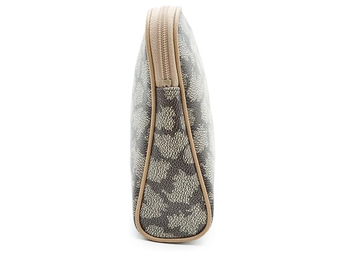 Yves Saint Laurent Clutch Vintage YSL Stampa Giraffa Marrone Taupe - vista 3