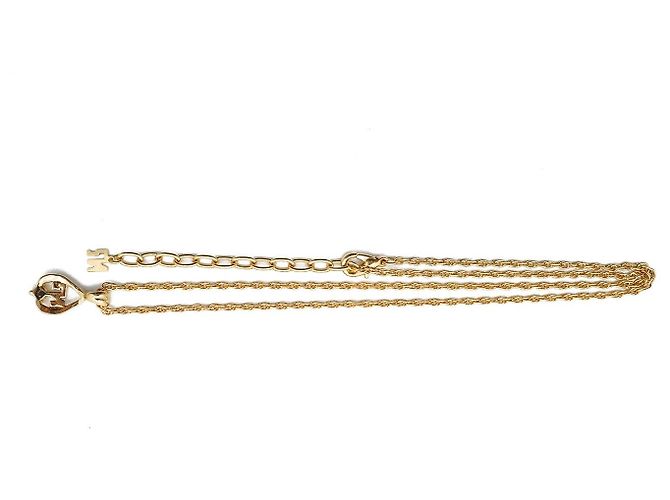 Nina Ricci Collar con colgante de gota de strass NR Dorado - vista 3