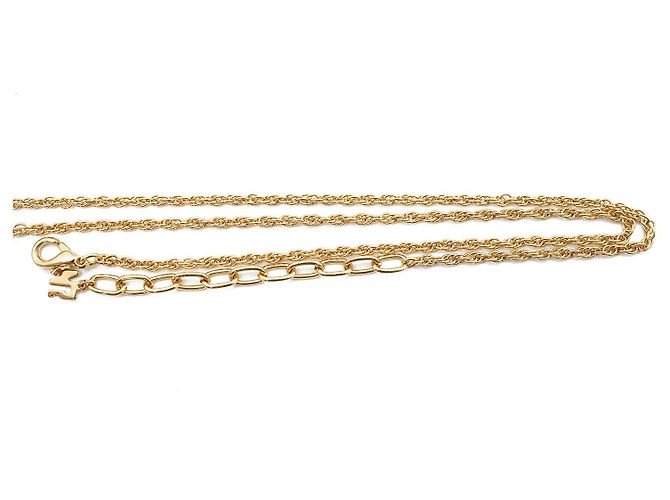 Nina Ricci Colar com pingente de círculo de strass NR Dourado - vista 12