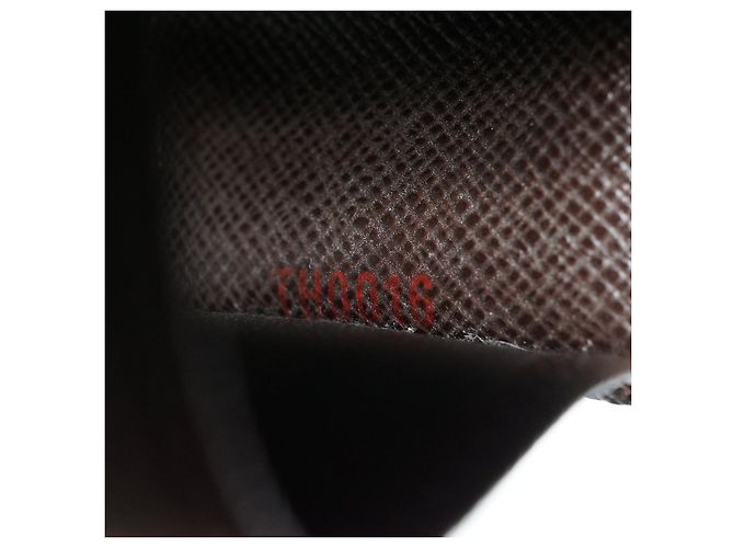 Louis Vuitton Damier Ebene Multicle Schlüsseletui mit 4 Reihen Braun - Ansicht 12