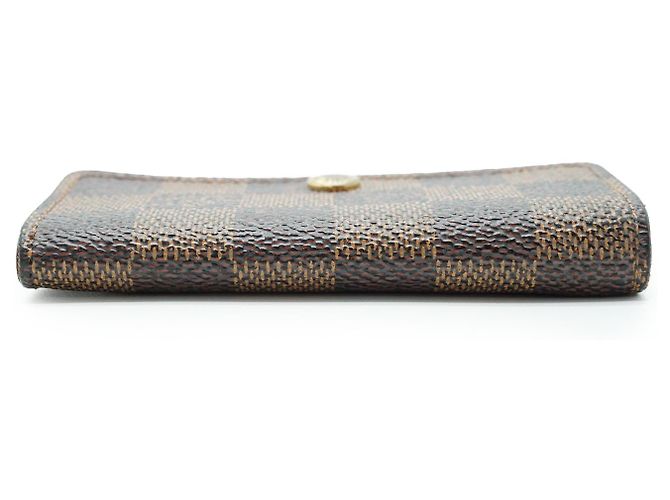 Louis Vuitton Damier Ebene Multicle Schlüsseletui mit 4 Reihen Braun - Ansicht 6