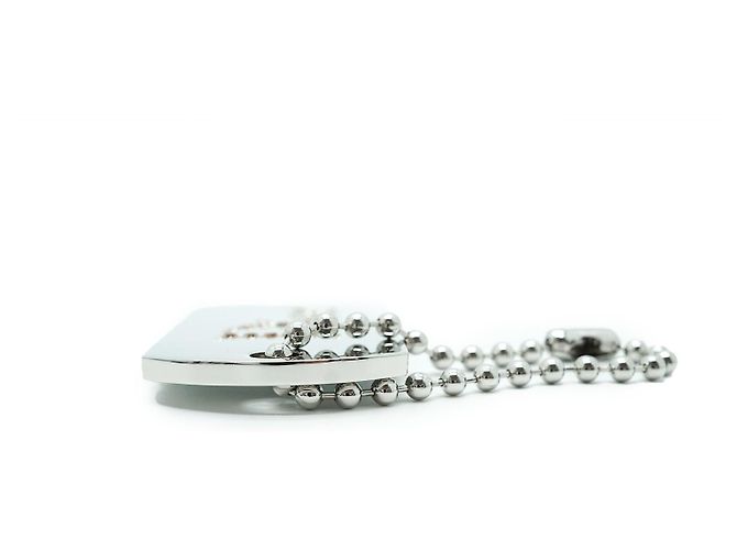 Parfums Christian Dior Rhinestone Mirror Bag Charm Silber - Ansicht 6