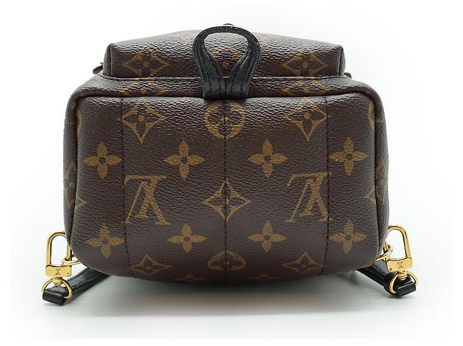 Louis Vuitton Monogram Palm Springs Mini Marrom Preto - vista 6
