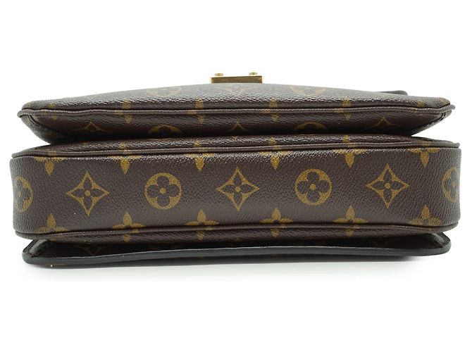 Louis Vuitton Monogram Pochette Metis MM Marrone - vista 6