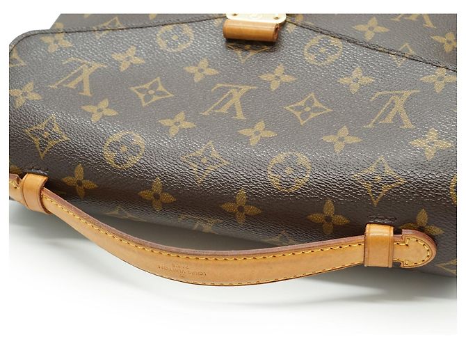 Louis Vuitton Monogram Pochette Metis MM Marrone - vista 9