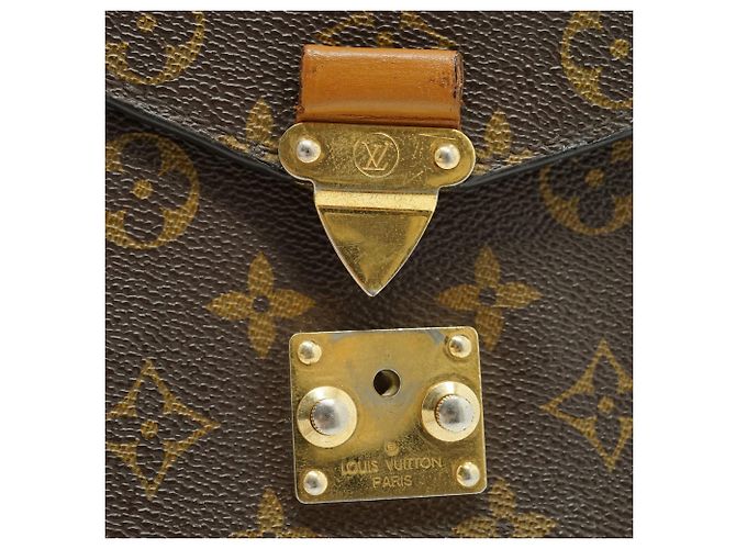 Louis Vuitton Monogram Pochette Metis MM Braun - Ansicht 12