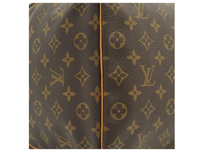 Louis Vuitton Monogram Keepall 50 Marron Toile Cuir - vue 6