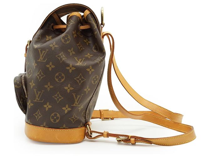 Louis Vuitton Monogram Montsouris MM Marron - vue 4