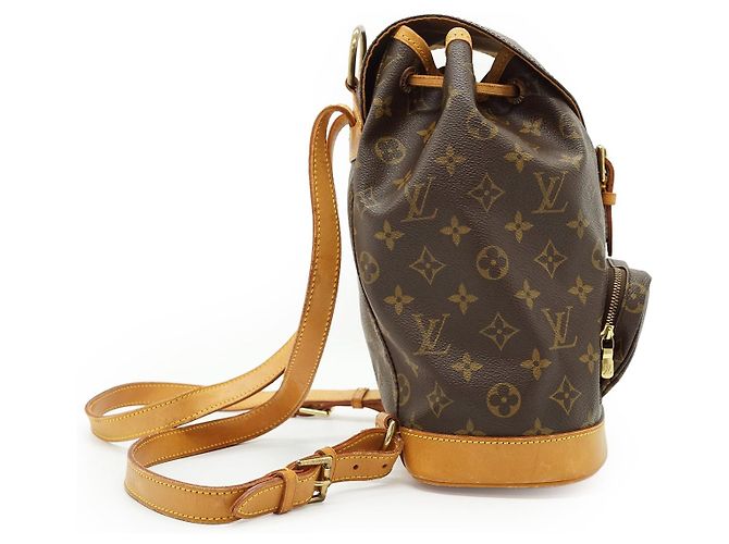 Louis Vuitton Monogram Montsouris MM Marron - vue 5
