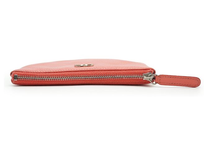 Chanel Neceser mini CC Four-Leaf Clover Coral Rosa Azul - vista 5