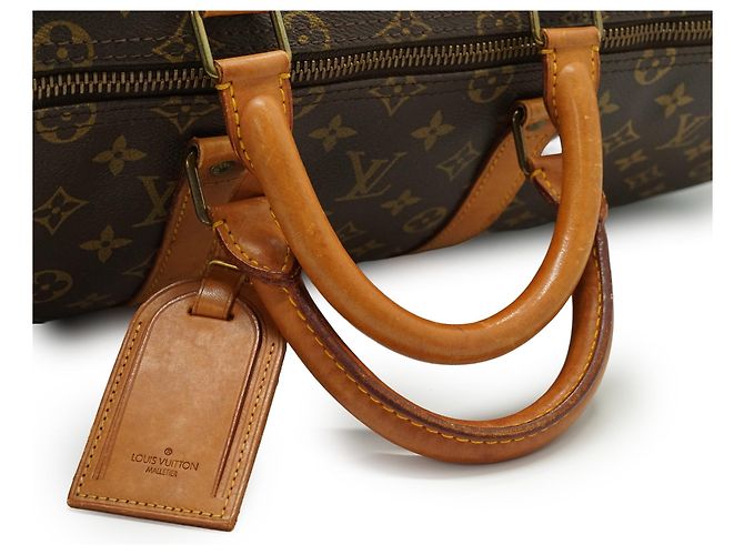 Louis Vuitton Vintage Monogram Keepall 55 Brown - view 10