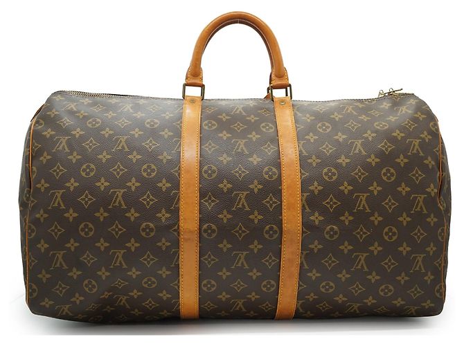 Louis Vuitton Vintage Monogram Keepall 55 Brown - view 2