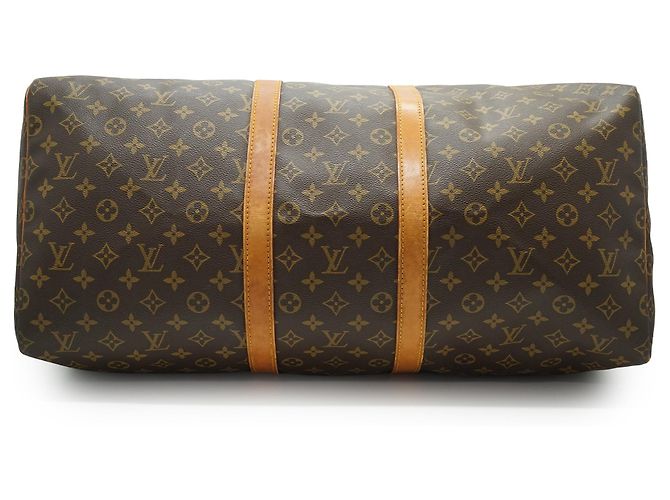 Louis Vuitton Vintage Monogram Keepall 55 Brown - view 5