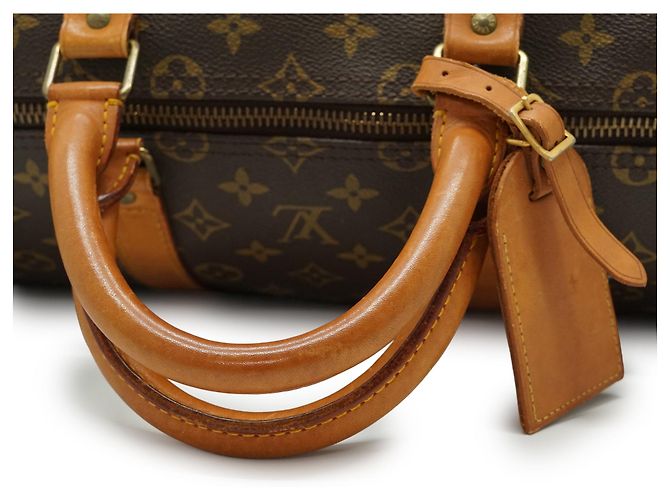 Louis Vuitton Vintage Monogram Keepall 55 Brown - view 9