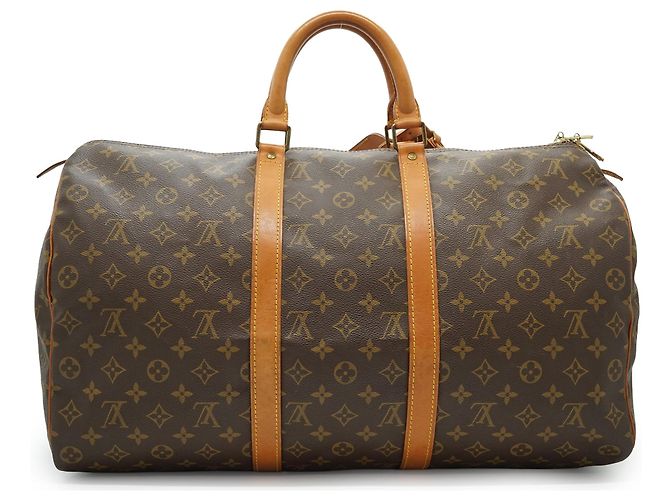 Louis Vuitton Vintage Monogram Keepall 50 Marron - vue 2