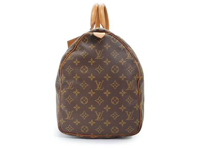 Louis Vuitton Vintage Monogram Keepall 50 Marron - vue 3