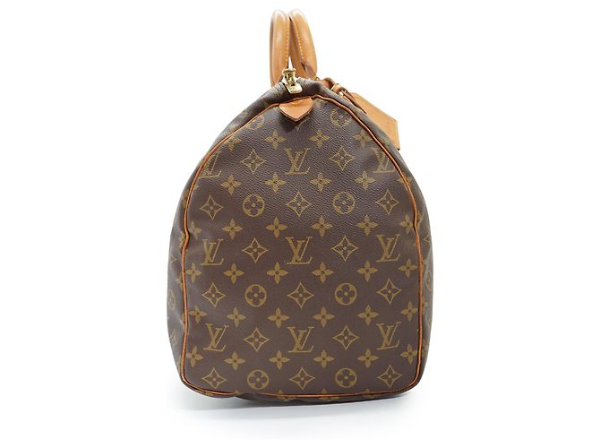 Louis Vuitton Vintage Monogram Keepall 50 Marron - vue 4