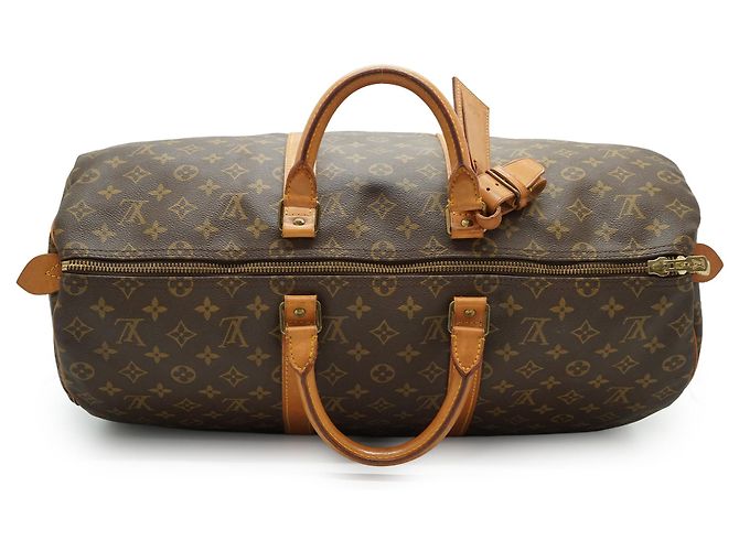 Louis Vuitton Vintage Monogram Keepall 50 Marron - vue 8