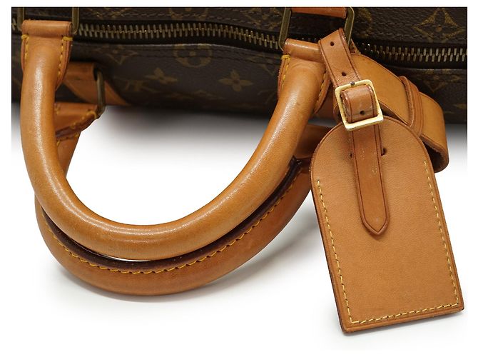 Louis Vuitton Vintage Monogram Keepall 50 Marron - vue 9
