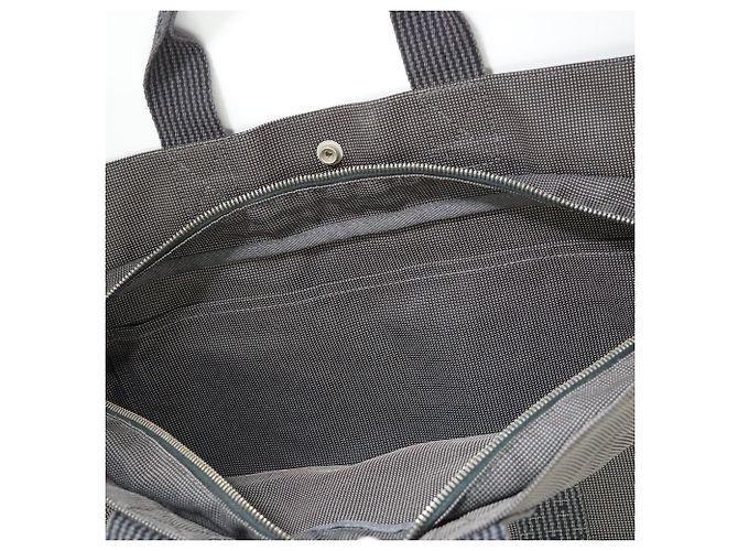 Hermès Herline Tote MM Cinza em tecido - vista 11