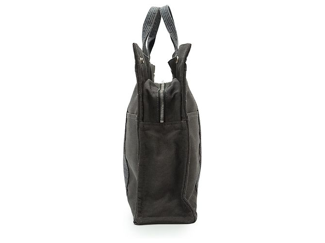 Hermès Herline Tote MM Cinza em tecido - vista 3