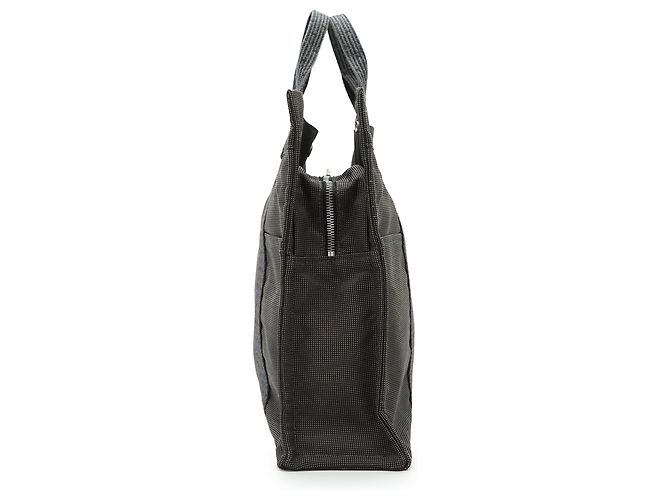 Hermès Herline Tote MM Cinza em tecido - vista 4