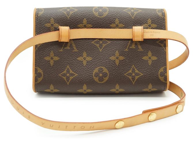 Louis Vuitton Monogram Pochette Florentine Brown Beige - view 2