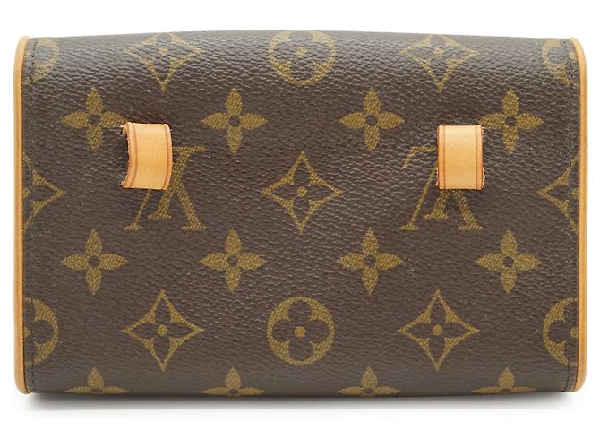 Louis Vuitton Monogram Pochette Florentine Brown Beige - view 4