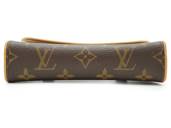 Louis Vuitton Monogram Pochette Florentine Brown Beige - view 7