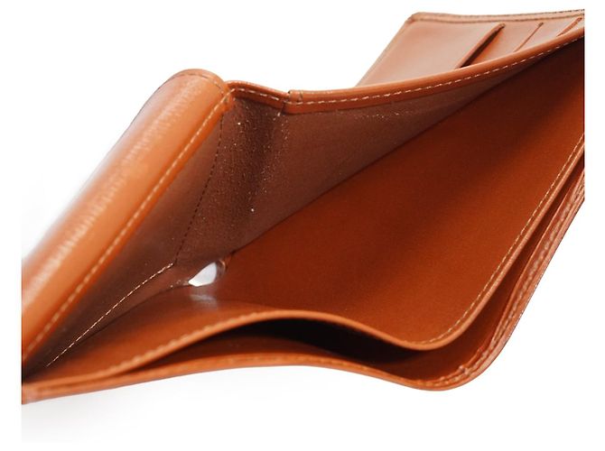 Louis Vuitton Epi Porte Monnaie Billet Tresor Bifold Wallet Braun - Ansicht 10