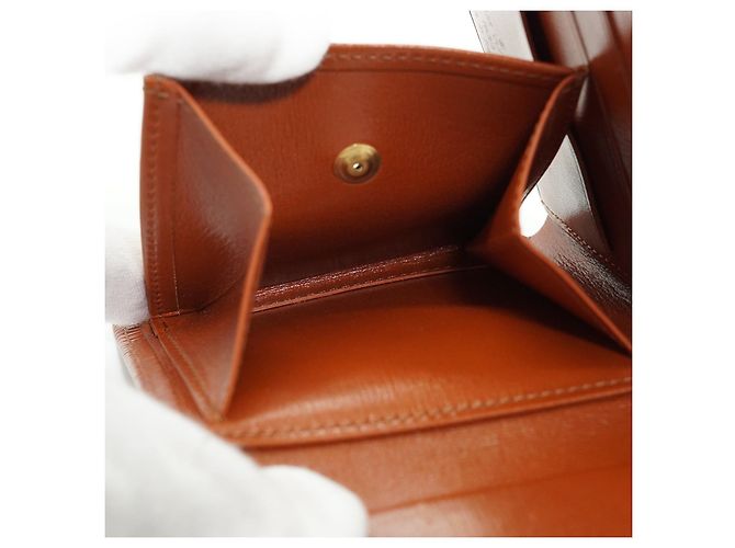Louis Vuitton Epi Porte Monnaie Billet Tresor Bifold Wallet Braun - Ansicht 11