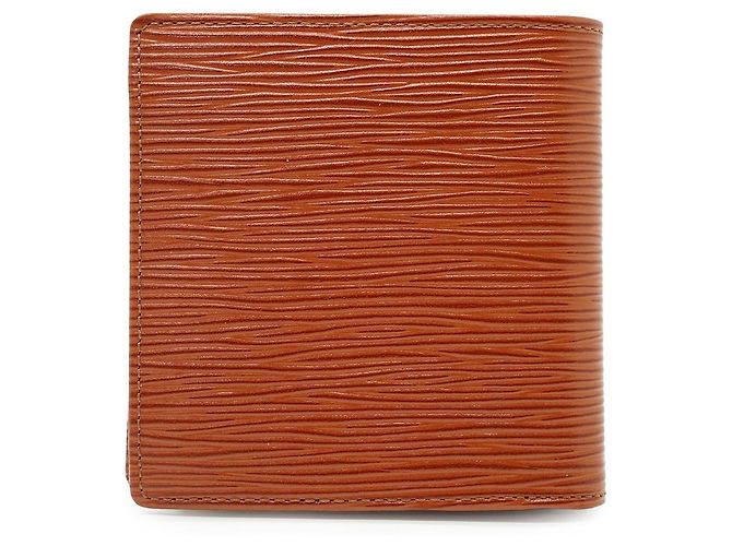 Louis Vuitton Epi Porte Monnaie Billet Tresor Bifold Wallet Braun - Ansicht 2