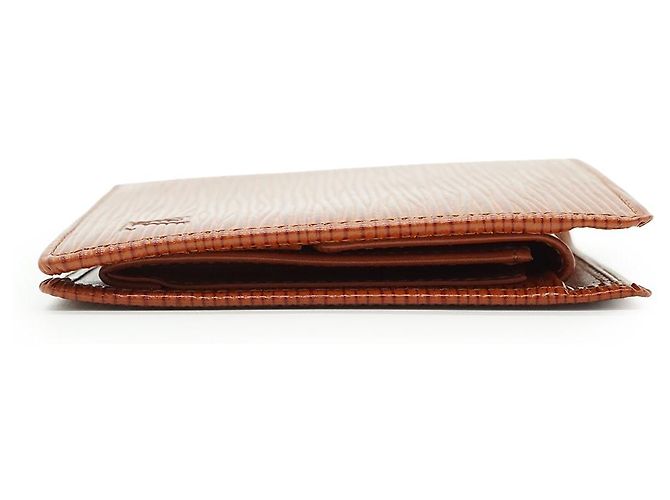 Louis Vuitton Epi Porte Monnaie Billet Tresor Bifold Wallet Braun - Ansicht 5