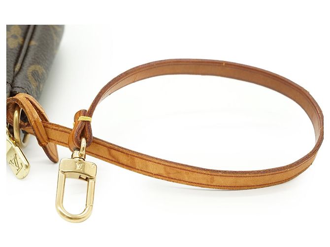 Louis Vuitton Monogram Pochette Accessoires Castaño - vista 10