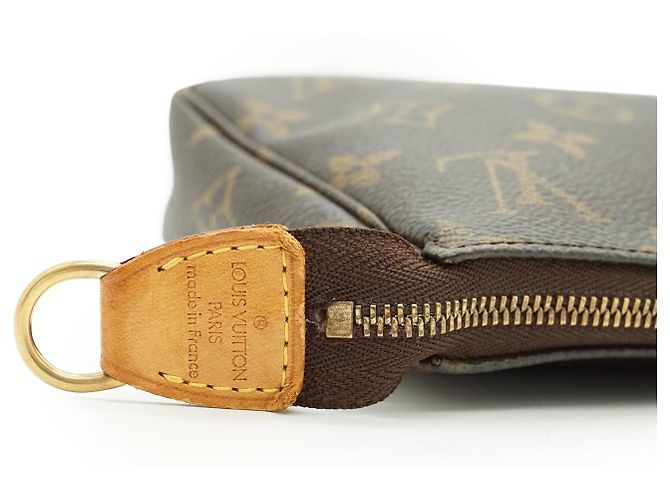 Louis Vuitton Monogram Pochette Accessoires Castaño - vista 12