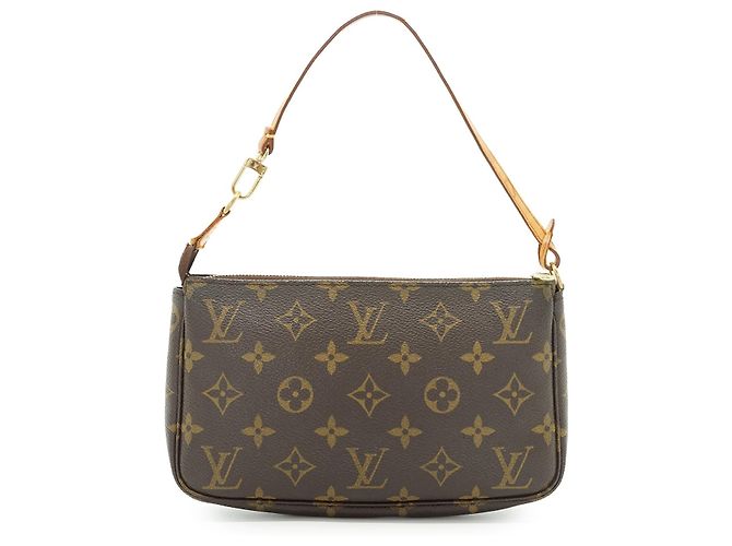 Louis Vuitton Monogram Pochette Accessoires Castaño - vista 2