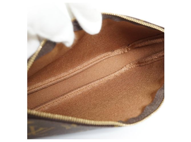 Louis Vuitton Monogram Pochette Accessoires Marrone - vista 13