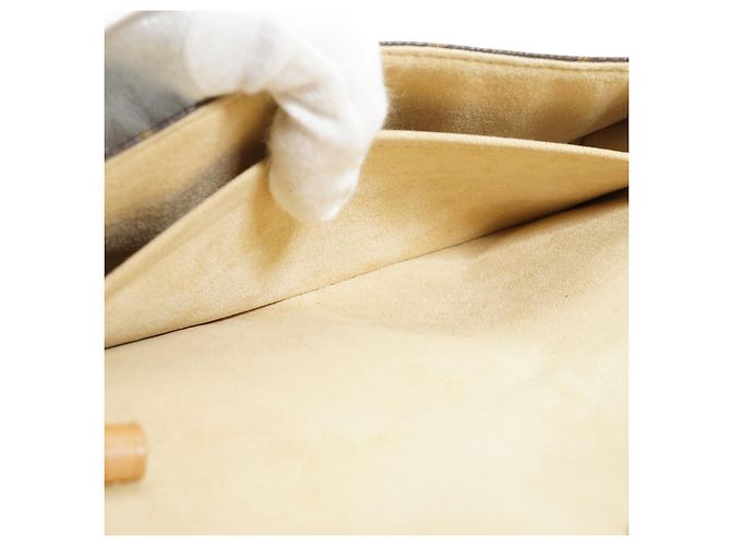 Louis Vuitton Monogram Twin Pochette GM Marrone Beige - vista 12