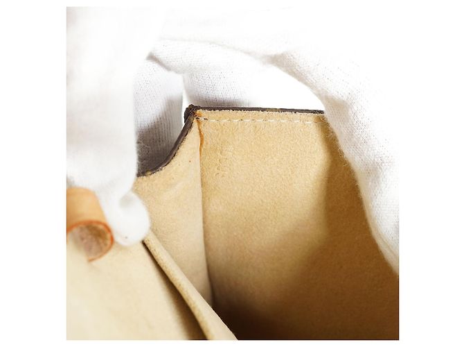Louis Vuitton Monogram Twin Pochette GM Marrone Beige - vista 13