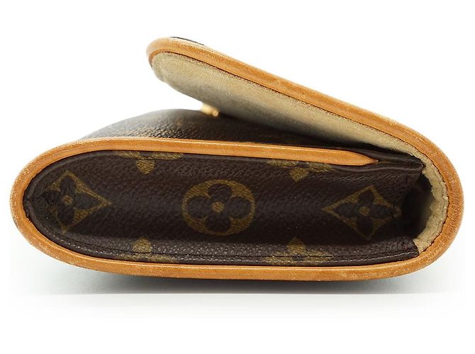 Louis Vuitton Monogram Twin Pochette GM Marrone Beige - vista 3