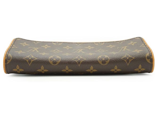 Louis Vuitton Monogram Twin Pochette GM Marrone Beige - vista 8