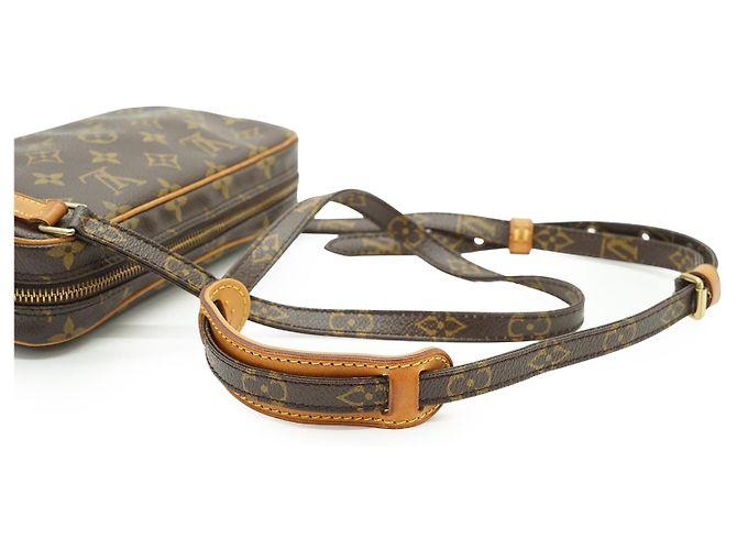 Louis Vuitton Monogram Pochette Marly Bandouliere Marrone - vista 10