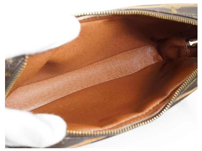 Louis Vuitton Monogram Pochette Marly Bandouliere Marrone - vista 13