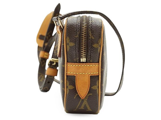 Louis Vuitton Monogram Pochette Marly Bandouliere Marrone - vista 5