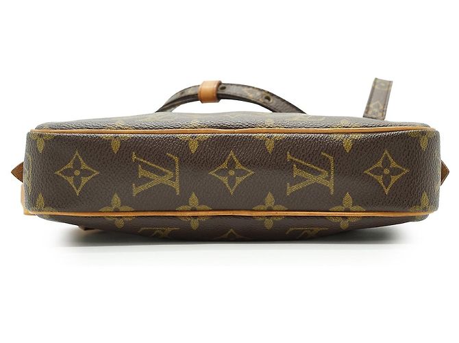 Louis Vuitton Monogram Pochette Marly Bandouliere Marrone - vista 6